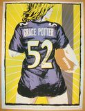 2013 Grace Potter - Baltimore Concert Poster by Fugscreens
