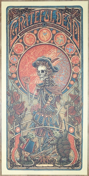2020 Grateful Dead - Jack Straw Silkscreen Art Print Poster by