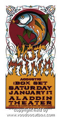 2003 Hot Tuna - Portland Silkscreen Concert Poster by Gary Houston