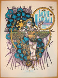 2009 Jackie Marshall - Silkscreen Concert Poster by Guy Burwell