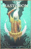 2019 Mastodon - Kansas City Silkscreen Concert Poster by Ron Ransom