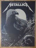 2018 Metallica - Leipzig Silkscreen Concert Poster by Arno Kiss
