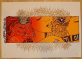 2010 Miodi Festival - Milan Silkscreen Concert Poster by Malleus