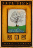 2006 Paul Simon - LA Silkscreen Concert Poster by Emek