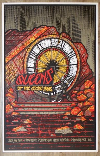 2014 Queens of the Stone Age - Providence Silkscreen Concert