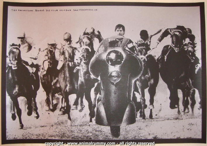 2008 The Raconteurs - San Francisco Concert Poster by Rob Jones