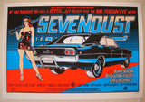 2005 Sevendust - NYE Silkscreen Concert Poster by Stainboy