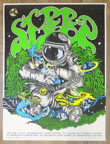 2016 Sleep - Summer Tour Silkscreen Concert Poster by David D