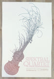 2017 Spektral Quartet - Chicago Silkscreen Concert Poster by Justin Santora
