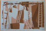 2007 Spoon - NYC Silkscreen Concert Poster by Todd Slater