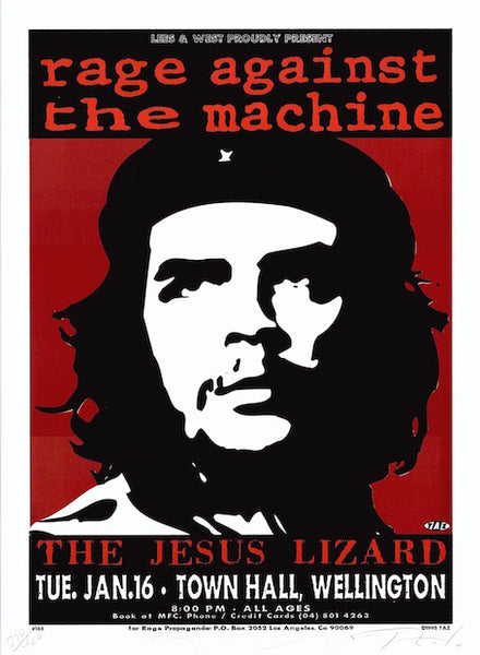 1995 Rage Against The Machine - Wellington Silkscreen Concert 1995 Rage Against The Machine - Wellington Silkscreen Concert