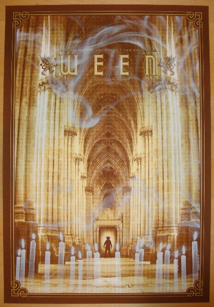 2009 Ween - New Orleans Silkscreen Concert Poster by Todd Slater