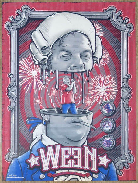 2021 Ween - Philadelphia I Silkscreen Concert Poster by Darin
