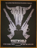 2010 "Westworld" - Silkscreen Movie Poster by David O'Daniel