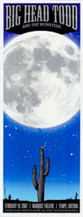 2007 Big Head Todd - Tempe Silkscreen Concert Poster by Todd Slater