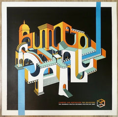 2007 Built to Spill - Seattle Silkscreen Concert Poster by Brad Klausen
