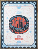 2022 Chris Stapleton - London ON Silkscreen Concert Poster by Jose Garcia