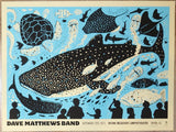 2015 Dave Matthews - Irvine Silkscreen Concert Poster by Methane