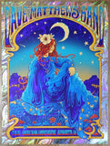 2023 Dave Matthews Band - Alpharetta Foil Variant Concert Poster by Helen Kennedy