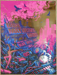 2023 Dave Matthews Band - Dallas Foil Variant Concert Poster by Dan Mumford