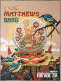 2023 Dave Matthews Band - Irvine I Silkscreen Concert Poster by Pedro Correa
