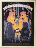2023 Dave Matthews Band - SPAC I Silkscreen Concert Poster by Methane