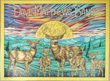 2024 Dave Matthews Band - Alpine I Silkscreen Concert Poster by Todd Slater