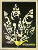 2009 The Dead Weather - Atlanta Silkscreen Concert Poster by Methane