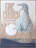 2023 Eric Church - Orange Beach I Silkscreen Concert Poster by Justin Froning