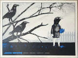 2018 Jack White - Henrietta Silkscreen Concert Poster by Silent Giants
