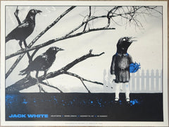 2018 Jack White - Henrietta Silkscreen Concert Poster by Silent Giants