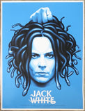 2018 Jack White - Vancouver Silkscreen Concert Poster by Justin Erickson
