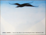 2022 Jack White - Santa Fe Silkscreen Concert Poster by Georgia O'Keeffe & Matthew Jacobson