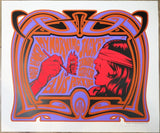 2007 My Morning Jacket - Denver Silkscreen Concert Poster by Justin Hampton