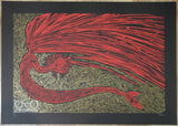 2011 Ovo - Cor Cordium Tour I (Left-side) Silkscreen Concert Poster by Malleus