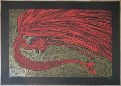 2011 Ovo - Cor Cordium Tour I (Left-side) Silkscreen Concert Poster by Malleus