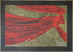 2011 Ovo - Cor Cordium Tour II (Right-side) Silkscreen Concert Poster by Malleus