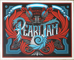 2011 Pearl Jam - Buenos Aires Concert Poster by Brad Klausen