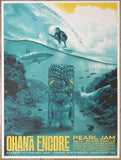 2021 Ohana Encore Festival - Dana Point Silkscreen Concert Poster by Ian Williams AP