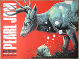 2024 Pearl Jam - Chicago Silkscreen Concert Poster by Luke Preece