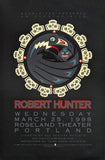 1998 Robert Hunter - Portland Silkscreen Concert Poster by Gary Houston