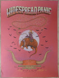2013 Widespread Panic - Austin Red Variant Concert Poster by Marq Spusta