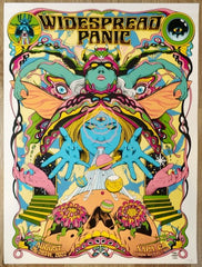 2022 Widespread Panic - Napa Silkscreen Concert Poster by Pedro Correa