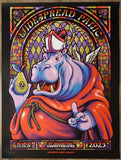 2023 Widespread Panic - St. Augustine Silkscreen Concert Poster by Jared Yamahata
