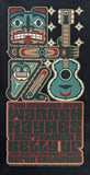 2008 Warren Haynes - Aspen Silkscreen Concert Poster by Gary Houston