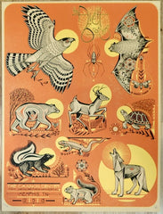 2015 The Avett Brothers - Memphis Silkscreen Concert Poster by David Hale