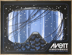 2025 The Avett Brothers - Stateline Silkscreen Concert Poster by Charles Crisler