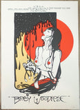 2008 Baby Woodrose - Roadburn Festival Silkscreen Concert Poster by Malleus