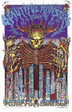 1999 Marilyn Manson, Megadeth, & the Misfits - Japan Silkscreen Concert Poster by Emek