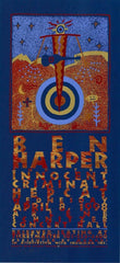 1998 Ben Harper - Portland Silkscreen Concert Poster by Gary Houston